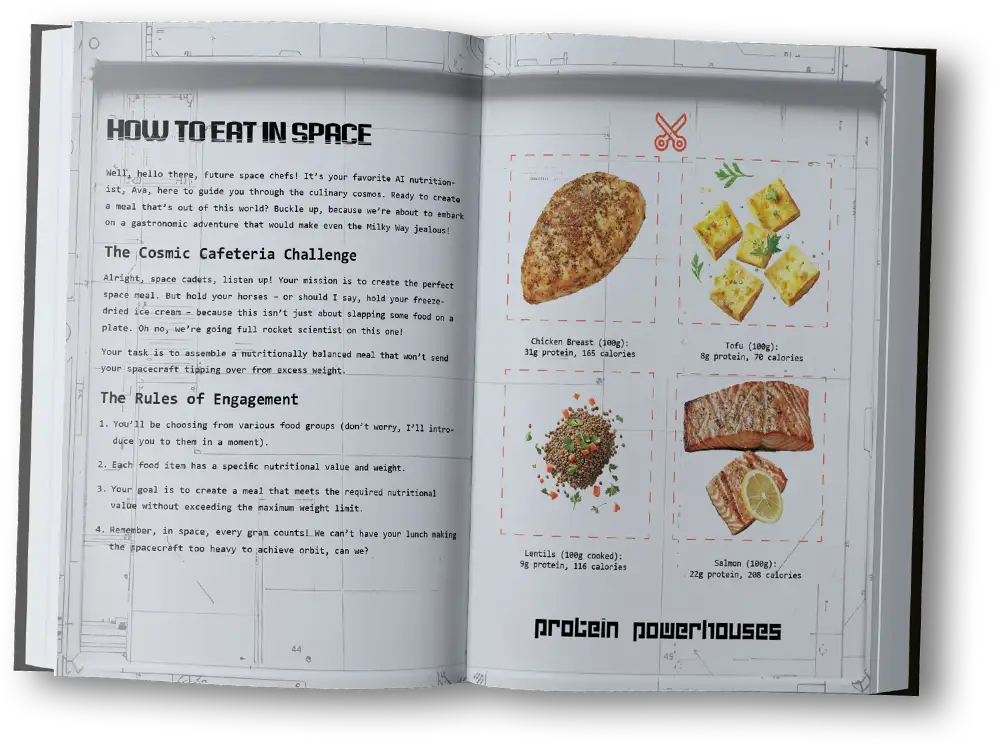 Inside The Young Astronaut's Handbook