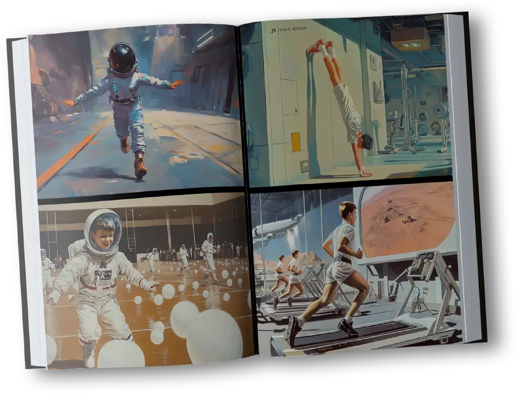 Inside The Young Astronaut's Handbook
